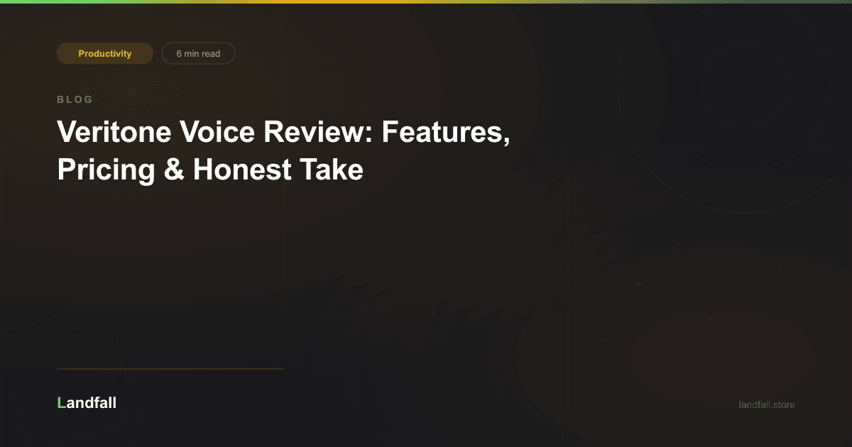 Veritone Voice Review: Features, Pricing & Honest Take
